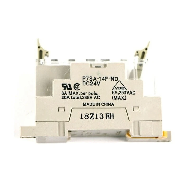 

2PC P7SA-14F-ND DC24 Relay Sockets 6P DIN P7SA14FND in box Fast delivery