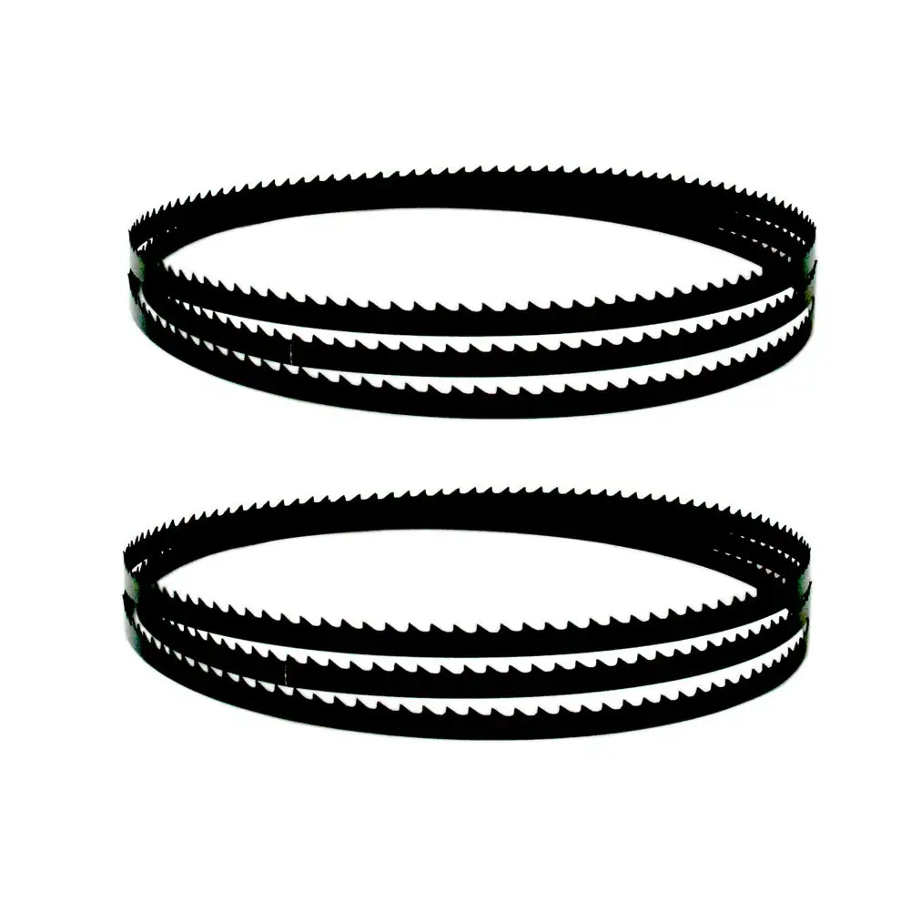 

80 Inch x 3/8 Inch x 6 TPI Bandsaw Blade for 12-Inch Band Saw, 2 Pack