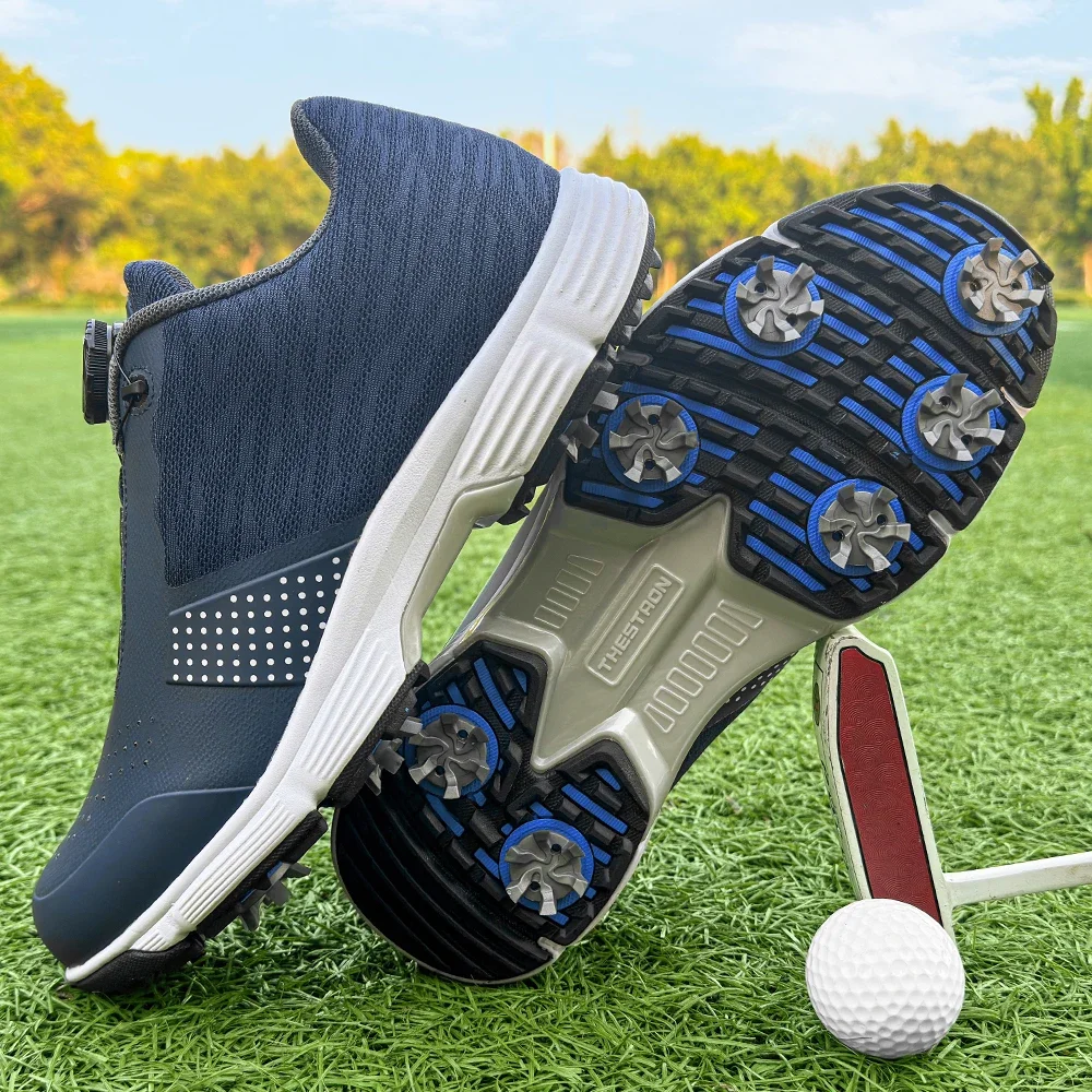 

Golf Shoes Men Lightweight Waterproof Footwears For Golfers Non Slip Golfing Sneakers Size 39-49