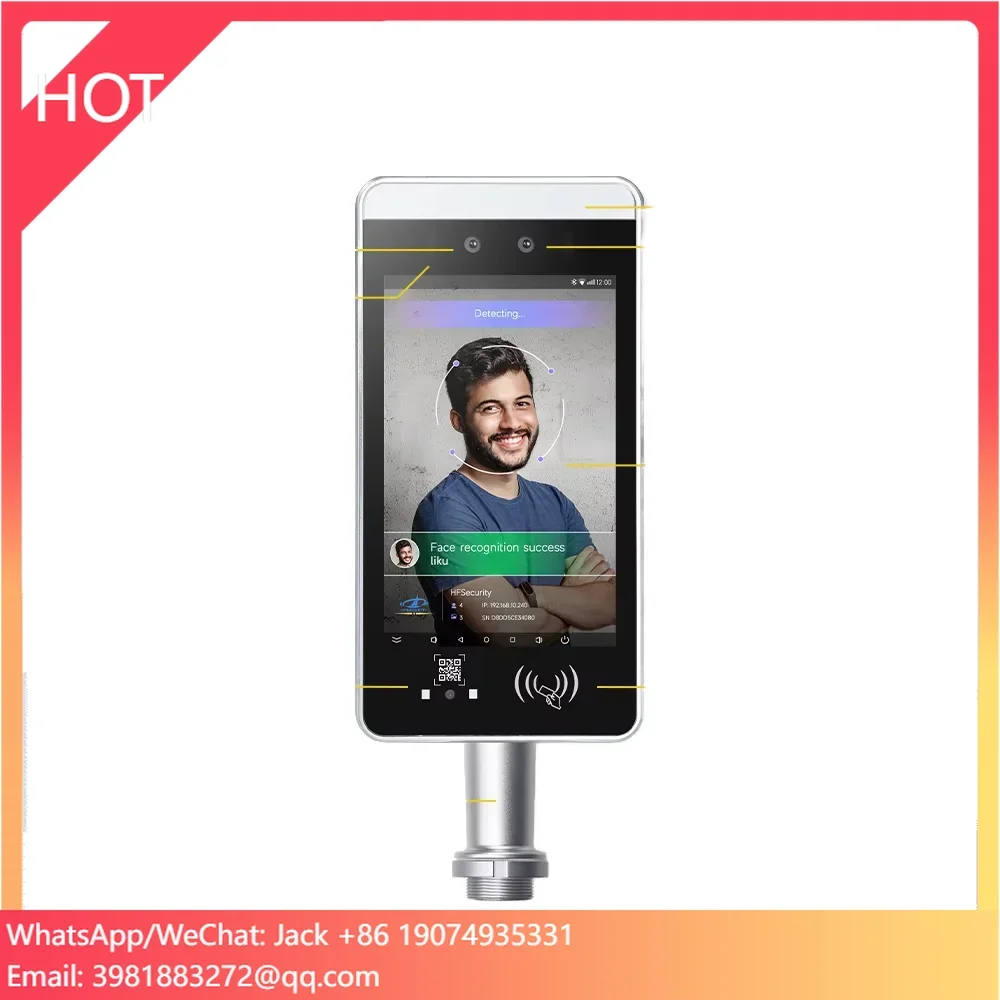 

Feocey FCV4914 Biometric Face Recognition Access Control Device And Time Attendance Reader Live Face Recognition Terminal