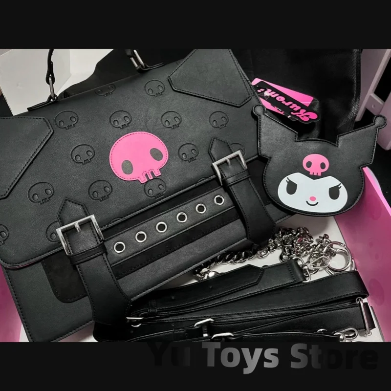 

New Sanrio Kuromi Cute High-Capacity Commuter Shoulder Bag Goes With A Stylish Straddle Bag Sweet Girl Surprise Gift