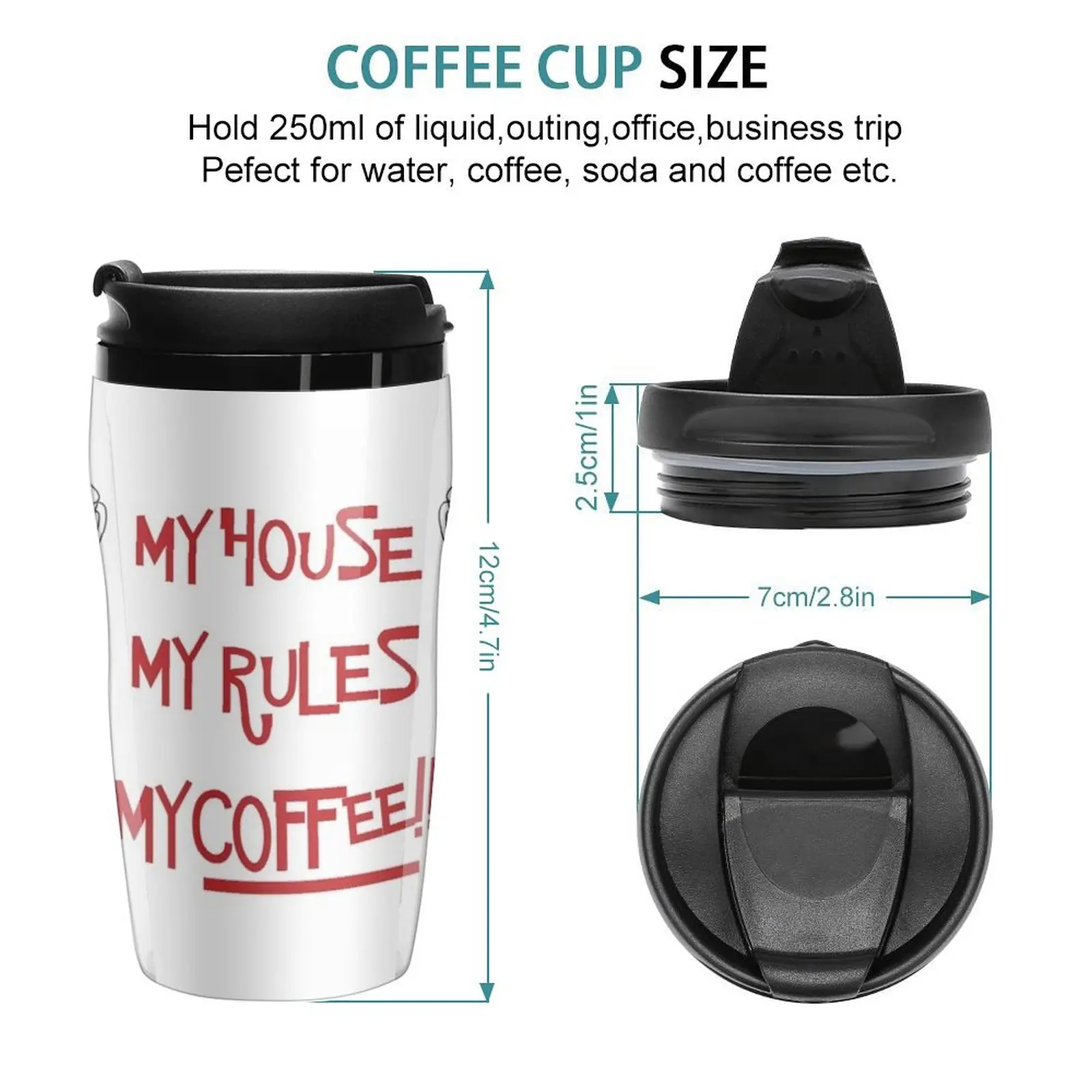 New Knives Out: My House My Rules My Coffee Travel Coffee Mug Coffee Mug Coffee Bowls Teaware Cafes