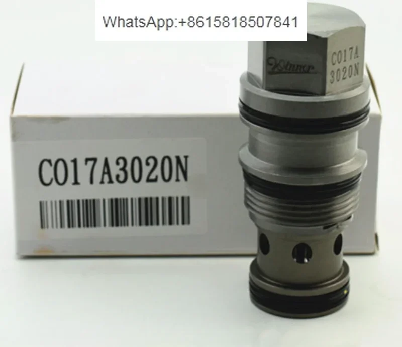 Threaded Cartridge Valve C017A3020N Pressure Guided Open Check Valve CO17A3050N 003N