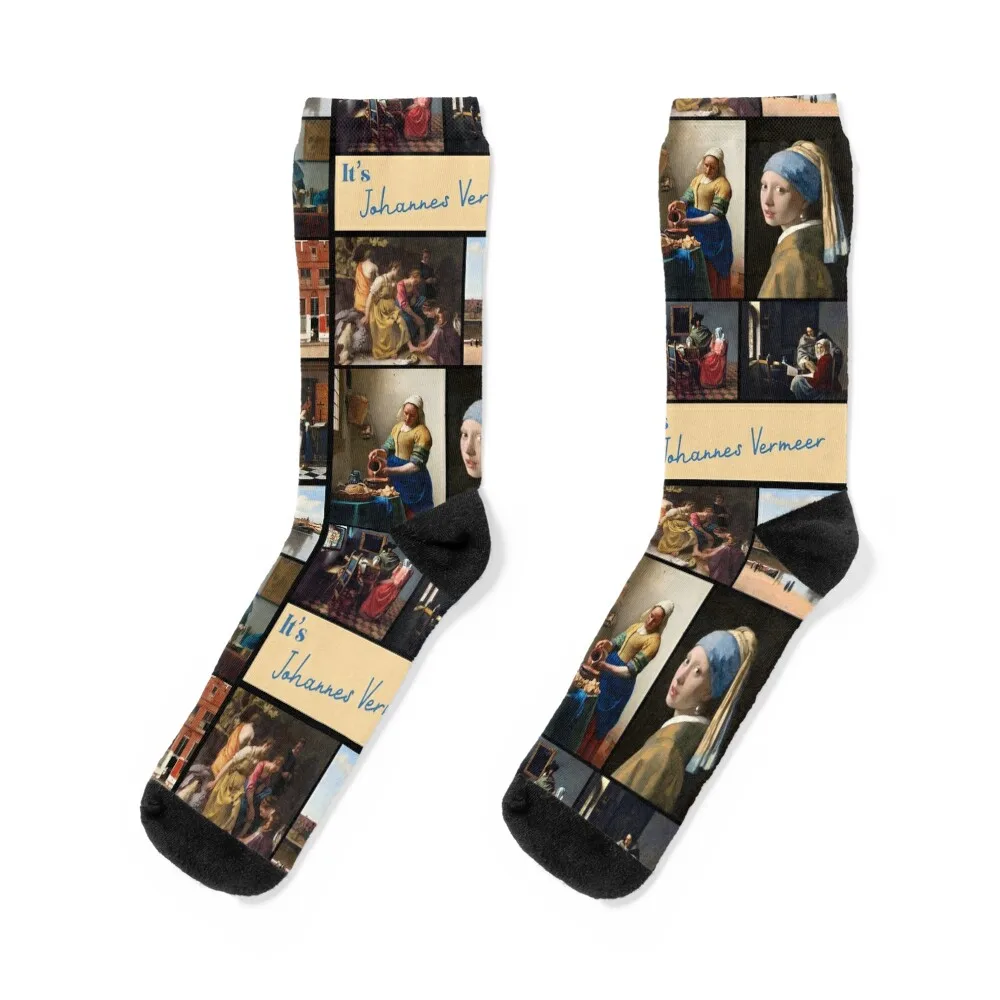 

It’s Johannes Vermeer Collection - Art Socks golf funny gifts Run colored Socks Girl Men's