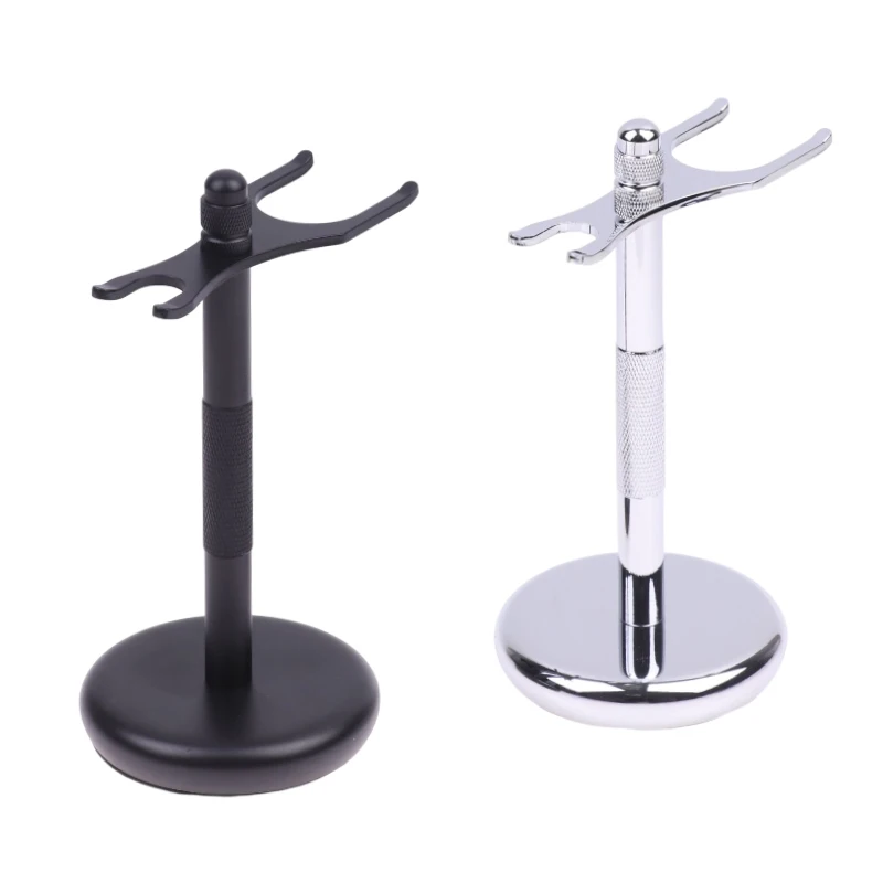 

1PC Men Razor Holder Steel Safety Shaving Brush Stand Safety Razor Holder Shaver Accessor