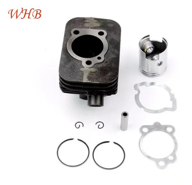 high quality motocycle 43mm 65cc Big Bore Cylinder Kit fit For Piaggio Ciao Boss 50 Boxer Grillo Si Bravo Ceao 50cc 2-Stroke