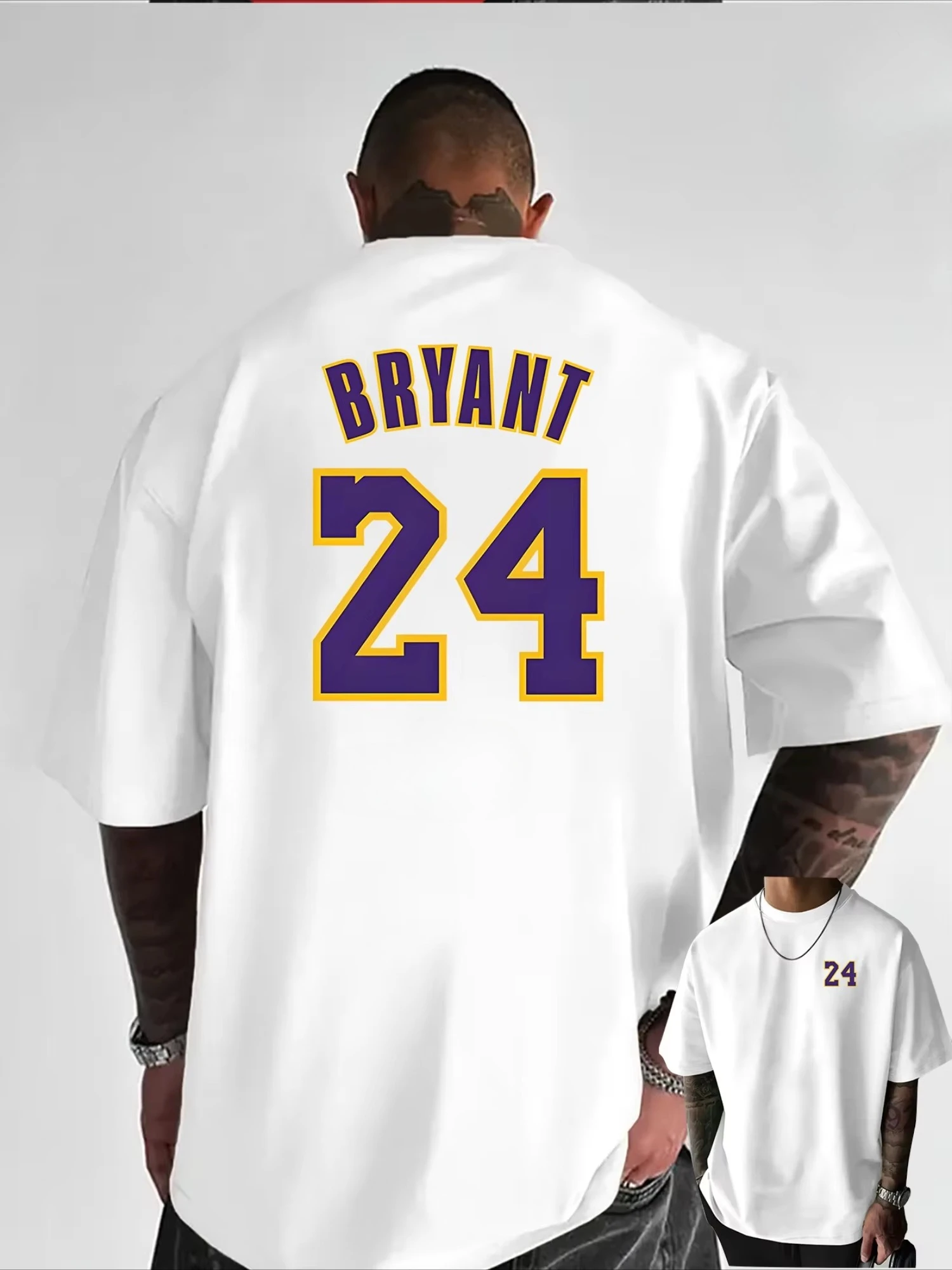 2026 Men Cotton TShirt Athletic Streetwear Style White Cotton Workout Muscle Fit Summer Tee 98