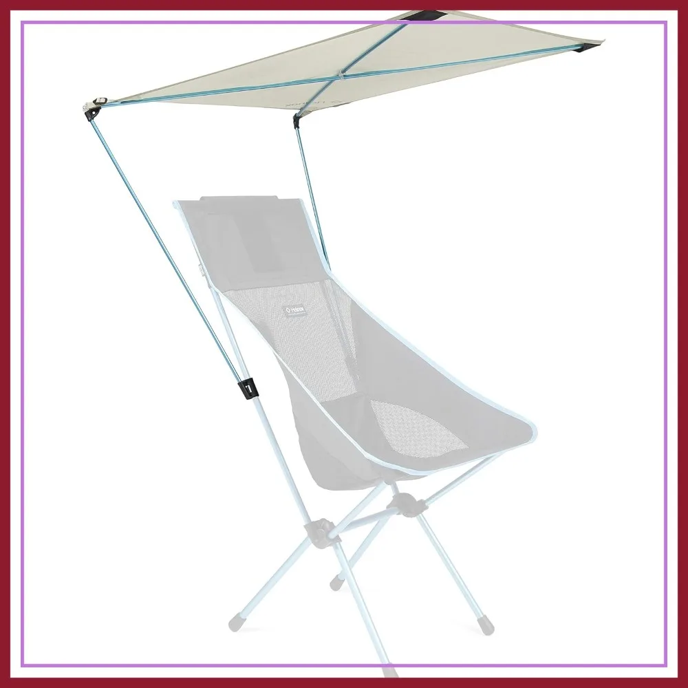 

Personal Shade Attachable Chair Canopy, Sand - Ultralight SPF 50+ Sun Protection for Outdoor Chairs