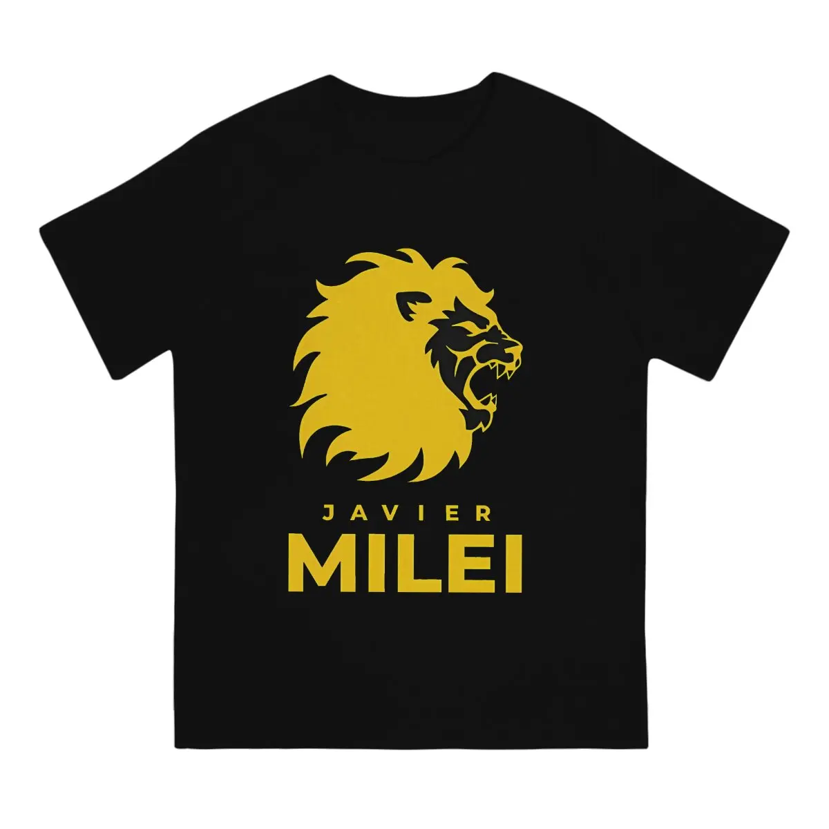 Men T-Shirts Miley Logo Fashion Cotton Tees Short Sleeve Javier Milei T Shirts O Neck Clothing Summer