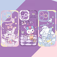 Cute Kuromi Cinnamoroll Coupe For Xiaomi 15T POCO X7 Pro X5 X6 X3 M3 M4 F5 Pro MI 11 Lite 5G NE Silicone Clear Phone Cover Case