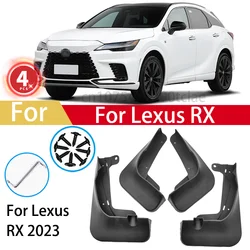4pcs Mudguards For Lexus RX 2023 350 350H 500H Sport Mud Flaps Front Rear MudFlaps Splash Guards Wheels Fender Car Accessories