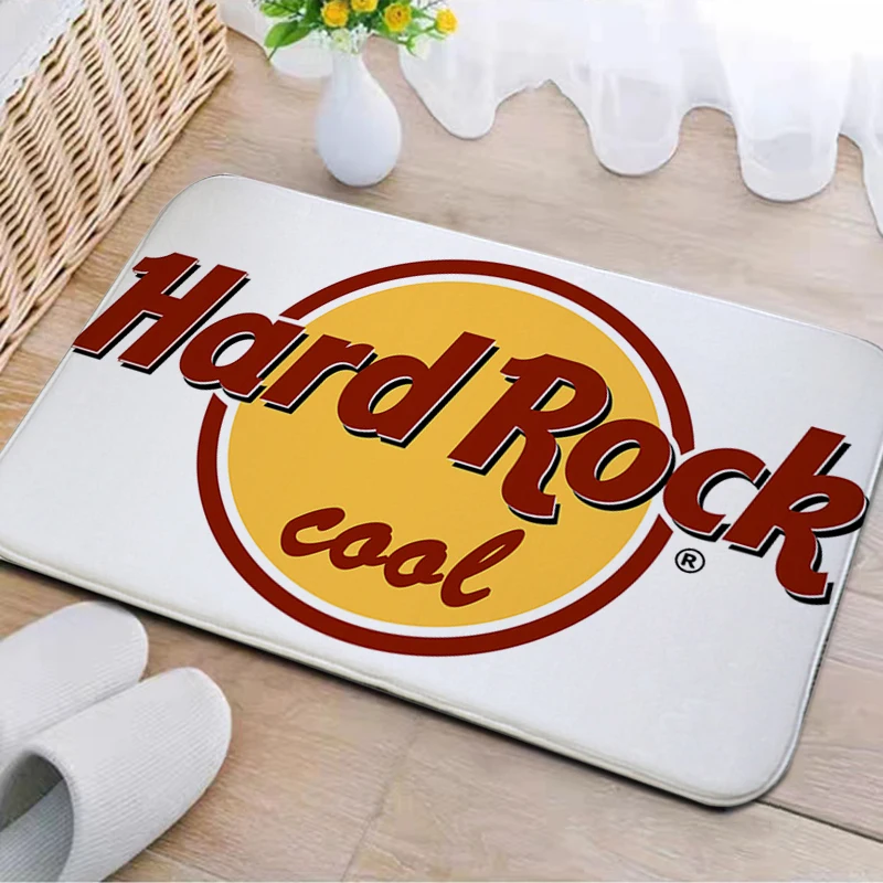 Bathroom Mat Hard Rock Nonslip Kitchen Carpet Cute Room Decor Washable Entrance Door Mats Custom Home Decoration Bath Prayer Rug