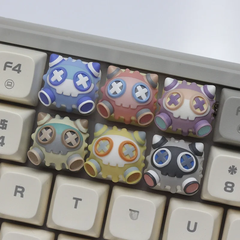 

CELL 3D аниме Artisan полимерные колпачки для клавиш ручной работы мультяшные колпачки для клавиш MX переключатели для механических клавиатур игровой подарок на заказ