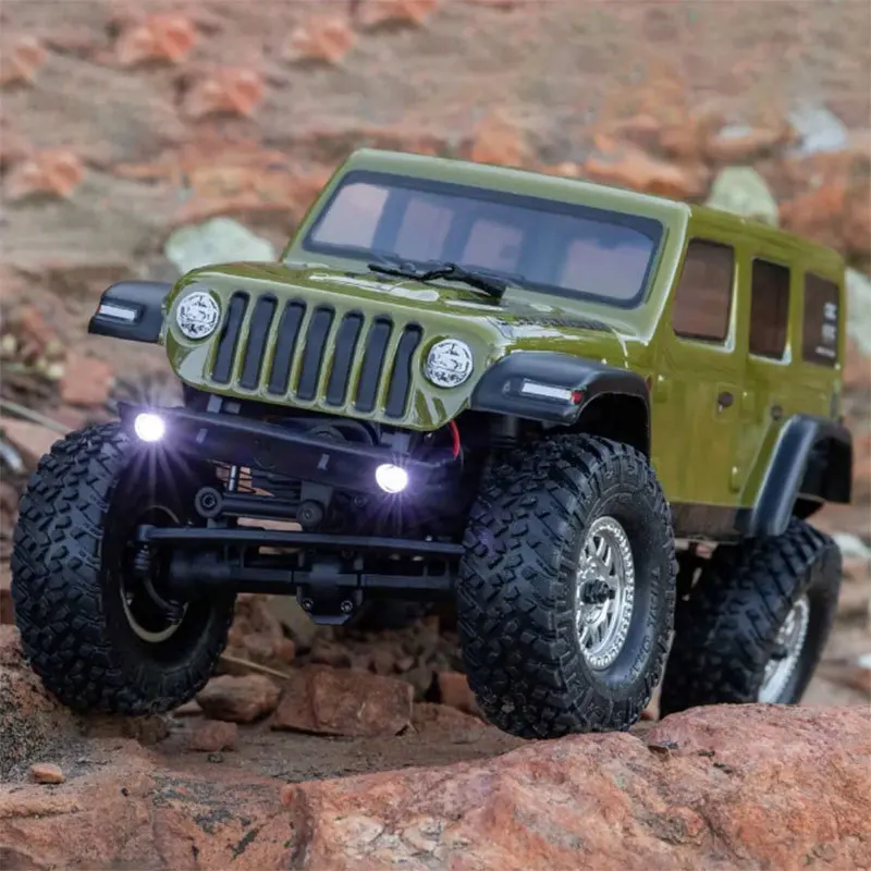 Axial SCX24 Scala 1/24 Telecomando Elettrico 4WD Fuoristrada Jeep Simulazione Auto da Arrampicata RTR Veicolo Giocattolo Per Il Regalo di Intrattenimento