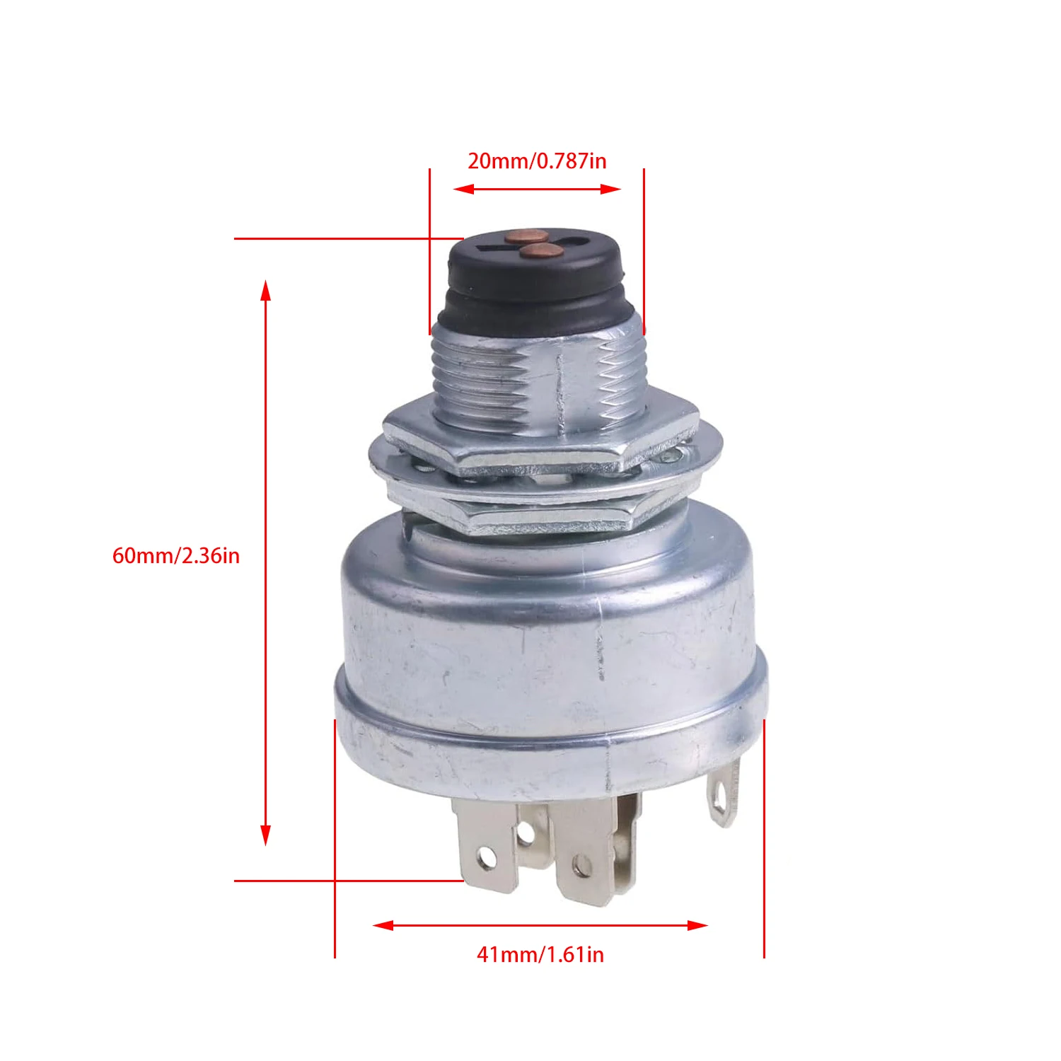 Mowers Ignition Switch TCA22740 AM101561 TCA15075 For John Deere QuickTrak Gator Front/Ztrak