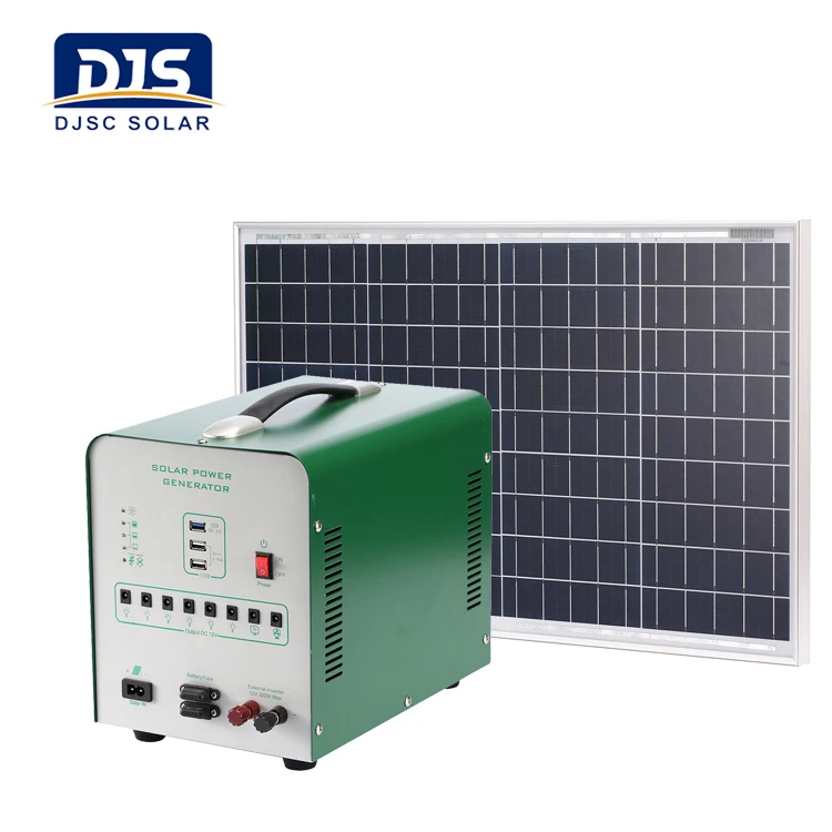 DJSC Outdoor Mobile Phone Computer Solar Panel Energy Storage Power Charging Radio Function