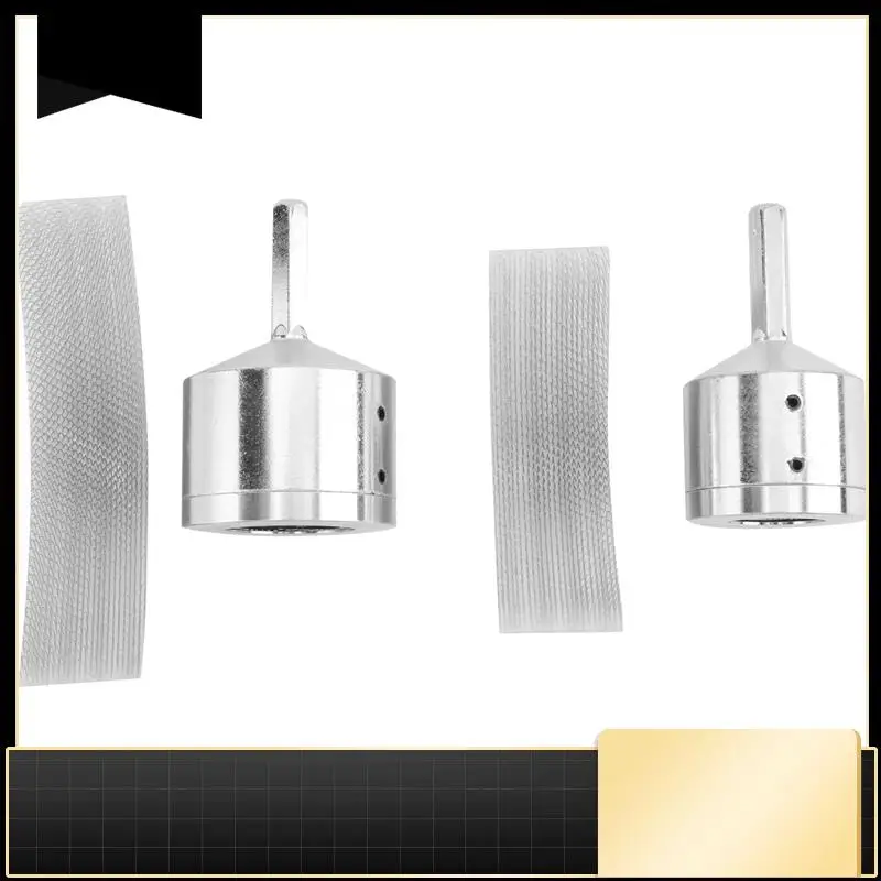 

2 упаковки очистителя металлических медных труб с 2 сменными щетками, щетка для чистки трубок для электрической дрели (1/2 дюйма, 3/4 дюйма)-N37R