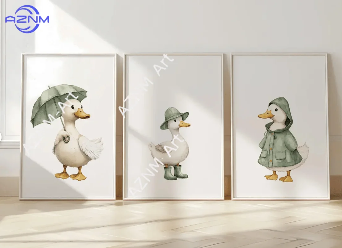 Watercolor Rainy Da…