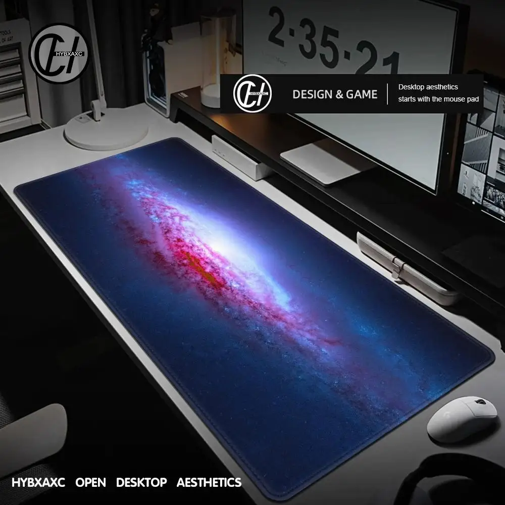 

Universe Gaming Mousepad 400x900cm Design Mouse Pad Large Keyboard Mats Gamer Desk Mat Company Desk Pads For Gift Mousepads