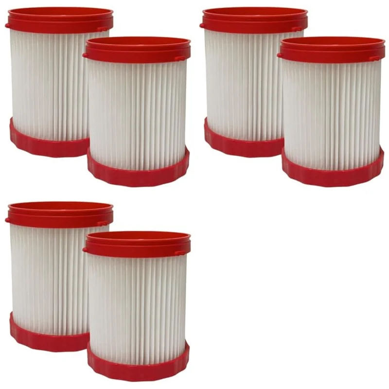 6 قطعة VF320H HEPA فراغ تصفية استبدال ل 18 فولت 2.6-جالون الرطب/الجاف مكنسة كهربائية GAS18V-3/GAS18V-10L #1