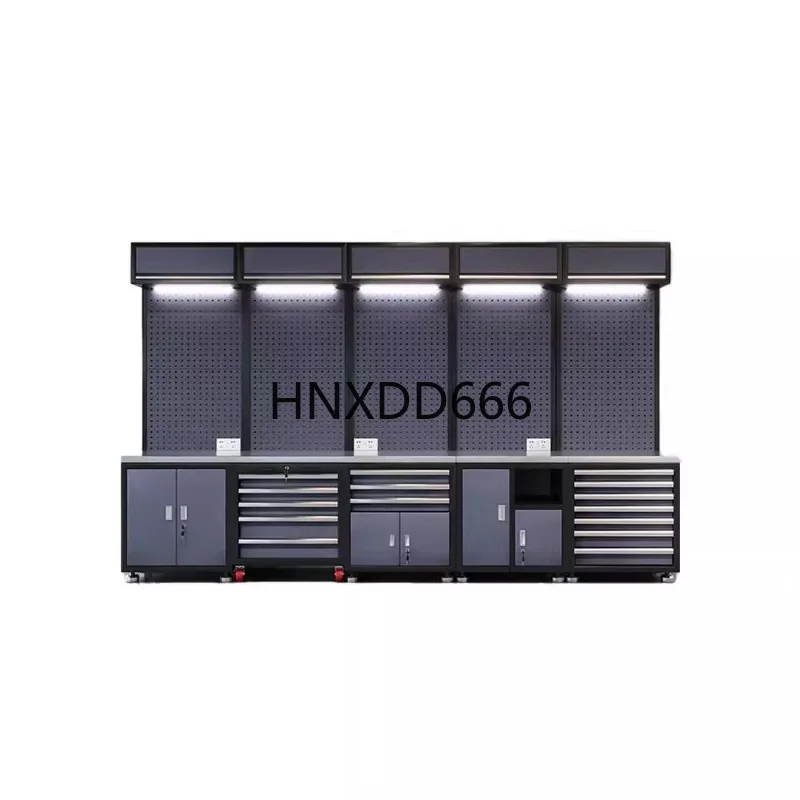 

Magazine Racks Shop Automotive Repair Tool Cart Cabinet - Multi - Function Workshop Maintenance Workbench Office Furniture