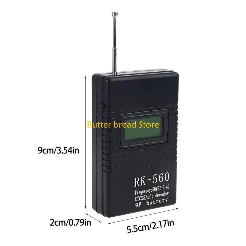W89C Portable Clate Counter для теста на частоту радиосигнала Walkie Talkie 1pc 1pc