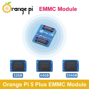 Orange Pi 5 Plus EMMC 모듈, 태블릿 PC OTT 스마트폰 TV용, 3D NAND 고속 읽기 쓰기 속도, 32GB, 64GB, 256GB