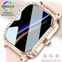 For Huawei Xiaomi New Curved Screen Smart Watch Heart Rate Sport Bracelet IP68 Waterproof Voice Calling Fashion Women Smartwatch