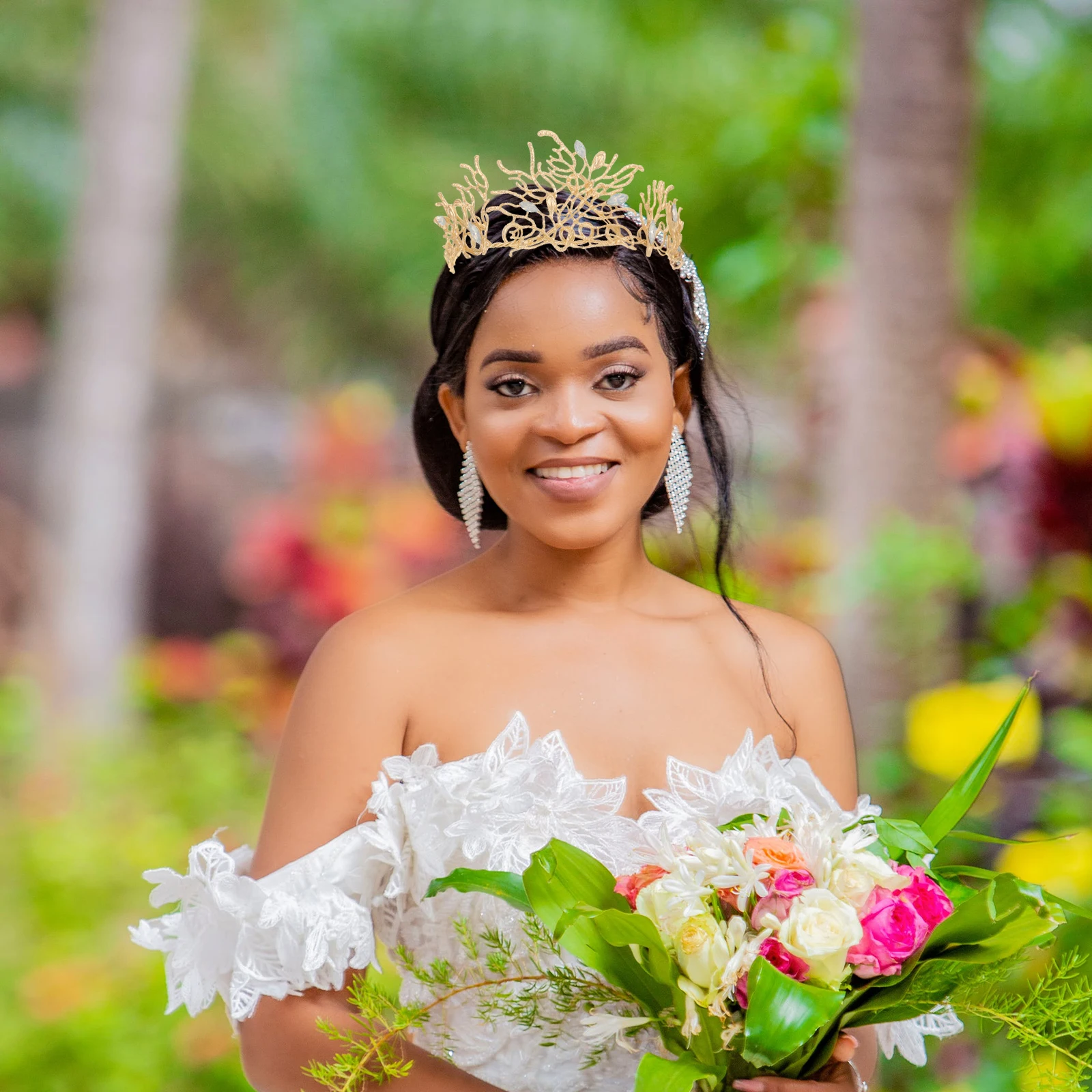 

Свадебные головные уборы, свадебная корона, тиара с кристаллами и опалом, легкая свадебная корона из сплава, диадемы для свадьбы, помолвки, банкета подружки невесты