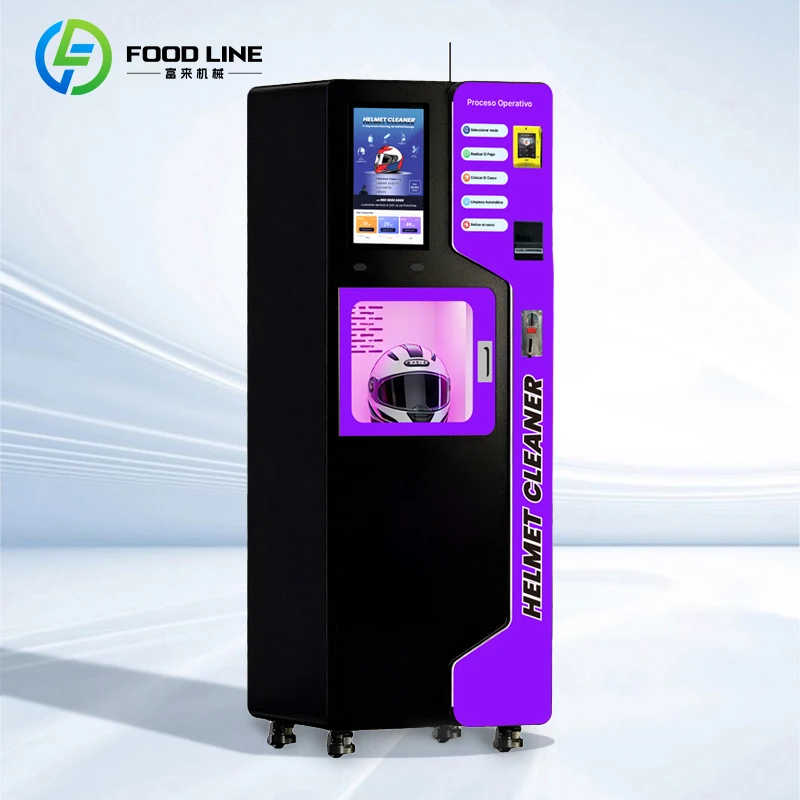 Low Noise Automatic Helmet Cleaning Vending Machine for Indoor Helmet Cleaning Vending Machine