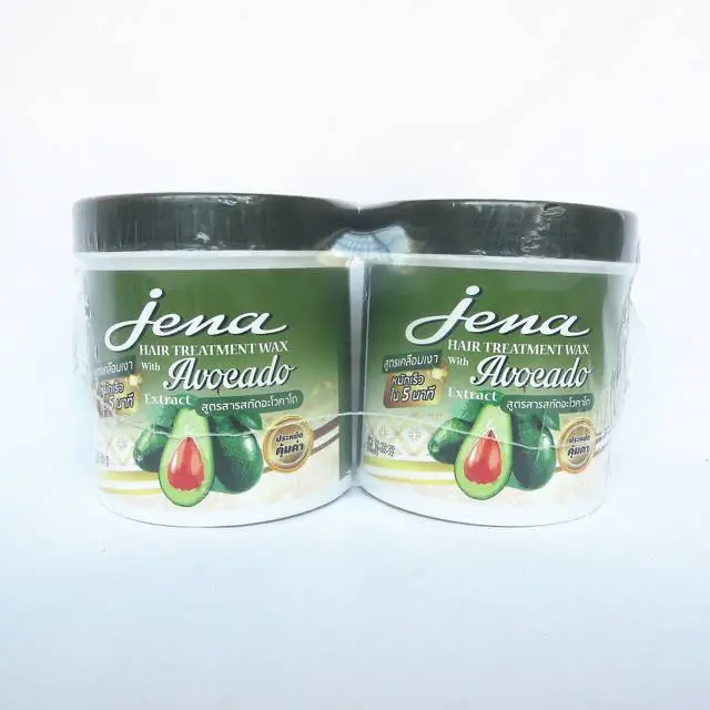 

Thai Jena Avocado Hair Mask 500ml, Intensive Repair & Nourishing for Damaged Hair