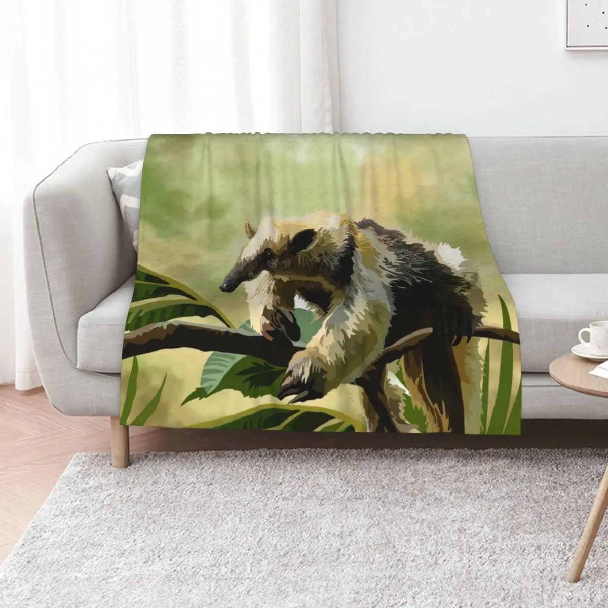 

Tamandua Throw Blanket Thin warm winter decorative Furrys Blankets