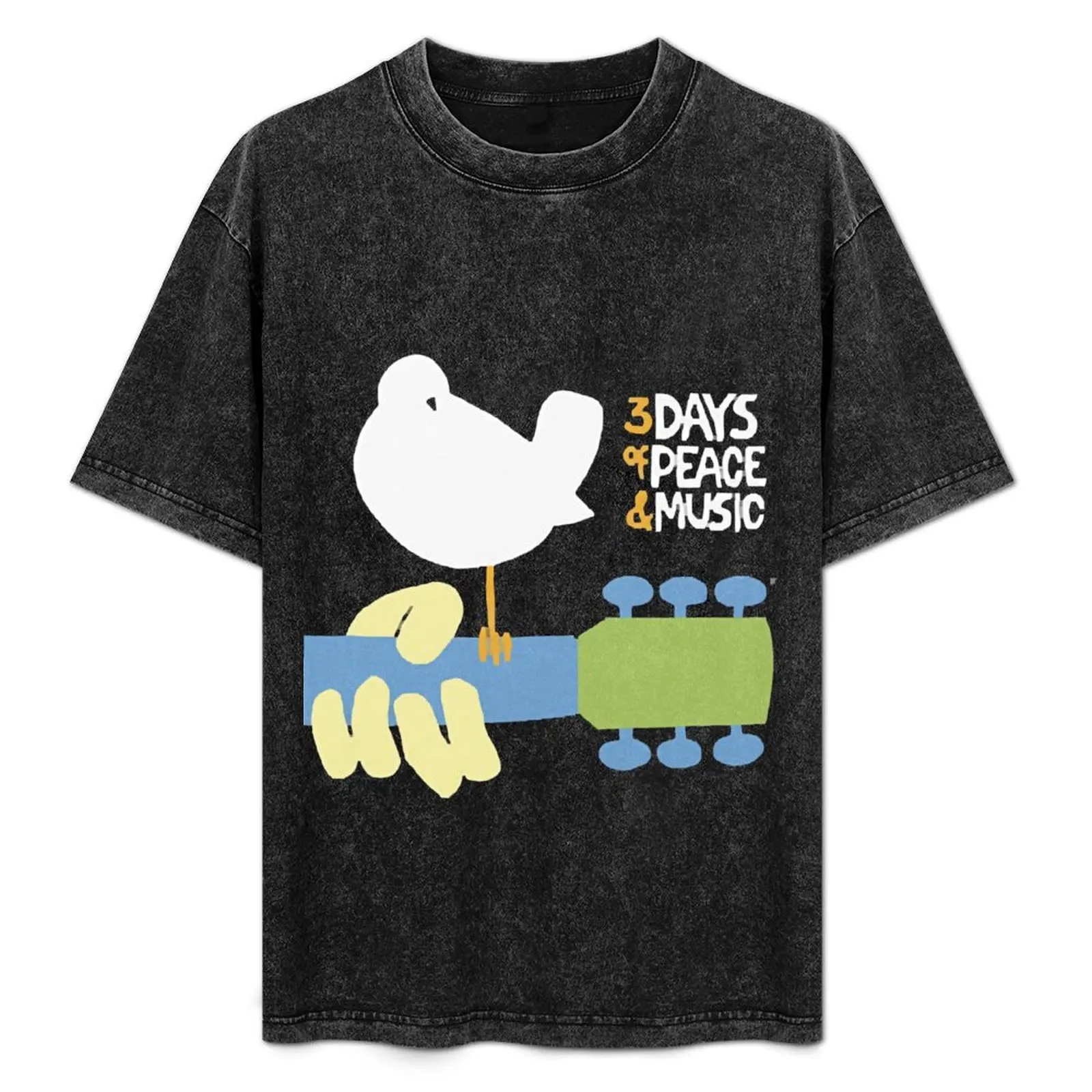 

Woodstock 3 Days Of Peace T-Shirt anime shirt Personalized t-shirt sports fans Men's t-shirts