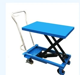 Scissor-type electro-hydraulic lifting platform, steel high load-bearing truck, mobile loading and unloading lift