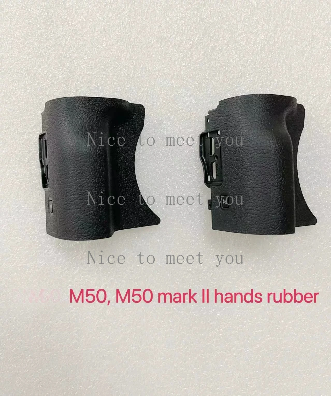 For Canon M50 I/II Black, Front Shell Grip, New In Stock