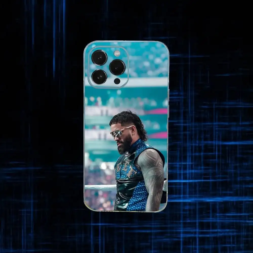 Casing HP J-Jey U-Uso YEET Untuk iPhone17,16,15,14,13,12,11 Plus,Pro Max Bahan Lembut Transparan