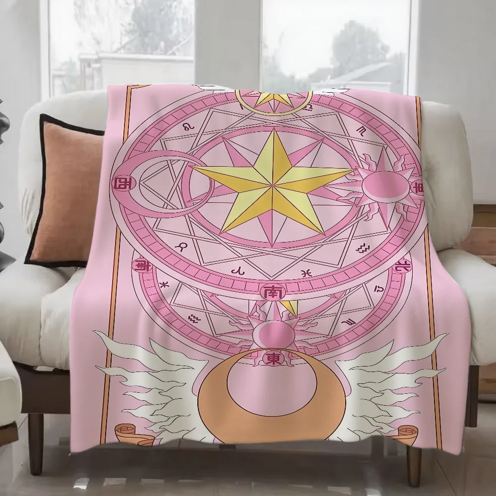 

Card Captor Sakura Blanket Design Lightweight For Dorms, Naps, Living Room, Office,Sofa,All-Season