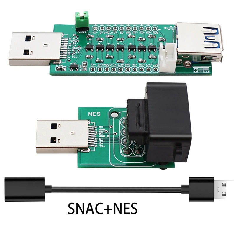 

Адаптер USB 3,0 SNAC + NES для конвейера игрового контроллера, аксессуары, детали для De10nano mr FPGA IO Board