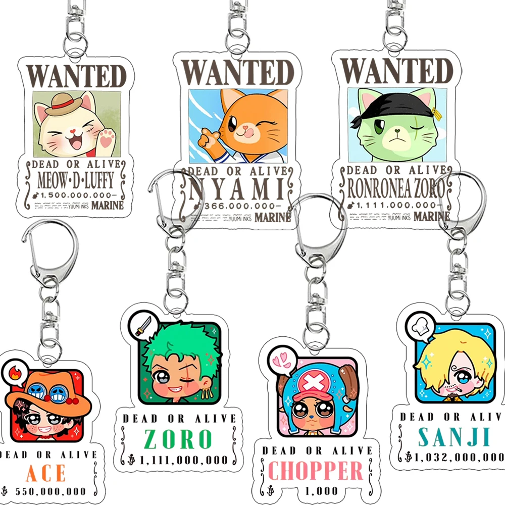 

Брелок-постер Нами из акрила, мультяшный аксессуар для сумки, подвеска ACG, брелок Луффи Зоро, коллекционный, подарок на день рождения для студентов