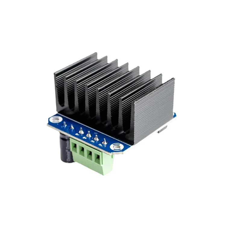 High-power intelligent vehicle motor drive module BTS7960, 43A current limiting control, semiconductor cooling drive