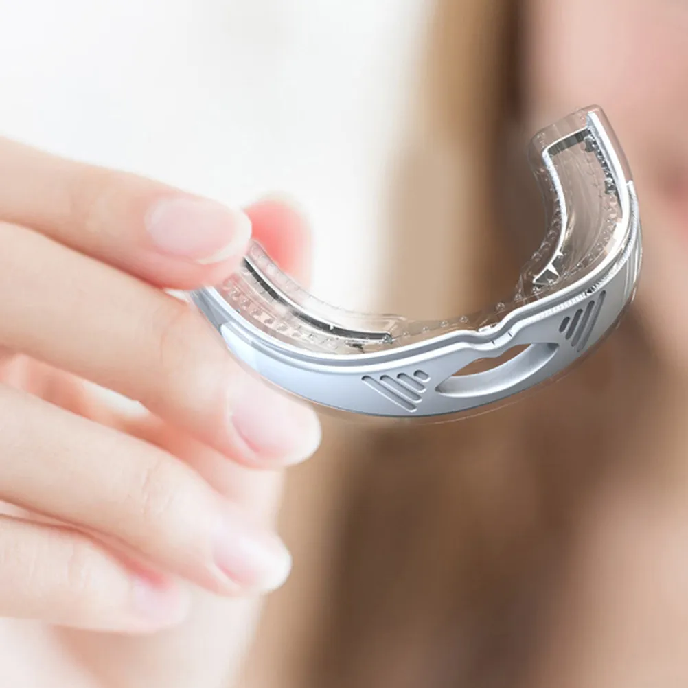 

1 шт. Силиконовый капа-фиксатор для зубов от скрежета, для ночного использования, защита от стертости зубов