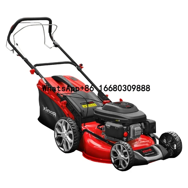 

Ronix 4451 Gasoline Powerful 6.5 196cc Self-Propelled Gasoline Garden Mower Manual Lawnmower With Wheels