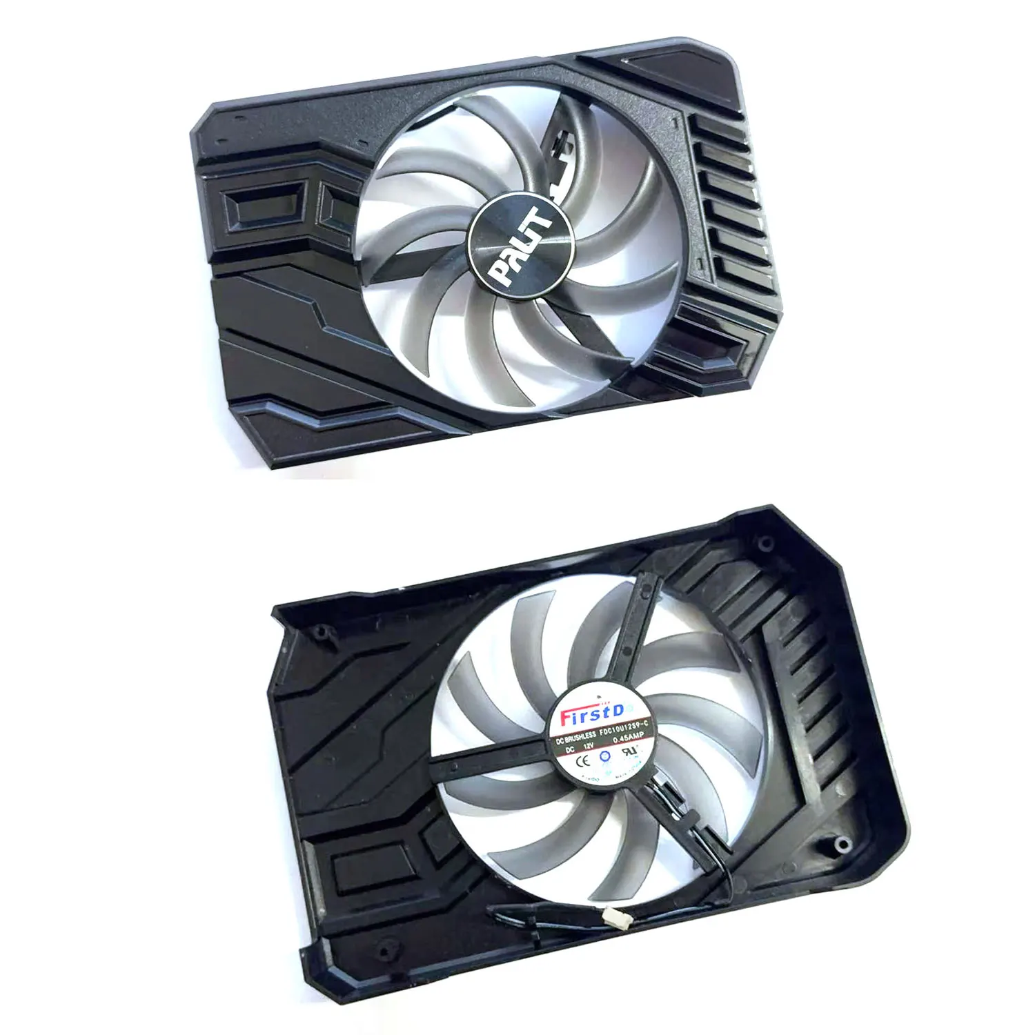 Cooling fan FDC10U12S9-C 2PIN DC 12V 0.45A For Palit GTX1660 1650S graphics card replacement fan