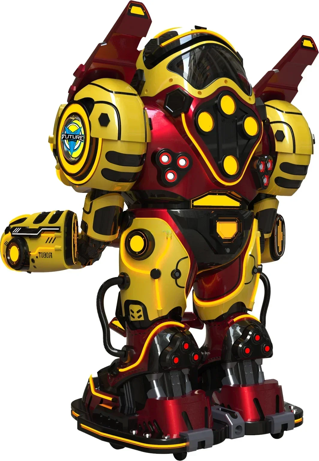 Kinderspielmaschine mit Fernbedienung, Gehroboter