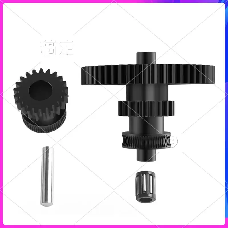 

ABT-For Elegoo Neptune 4/Pro/Plus/Max Nanocoated Mold Steel Integrated Extruder Gear CNC Printing Kit 3D Printer Parts