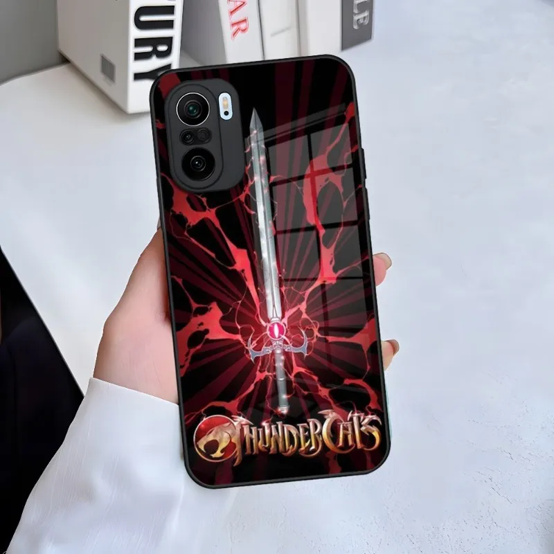 Thundercats Phone Case For Xiaomi 13 12 X Redmi Note 11 10 S Lite T Pro POCO X3 M4 Toughened Glass