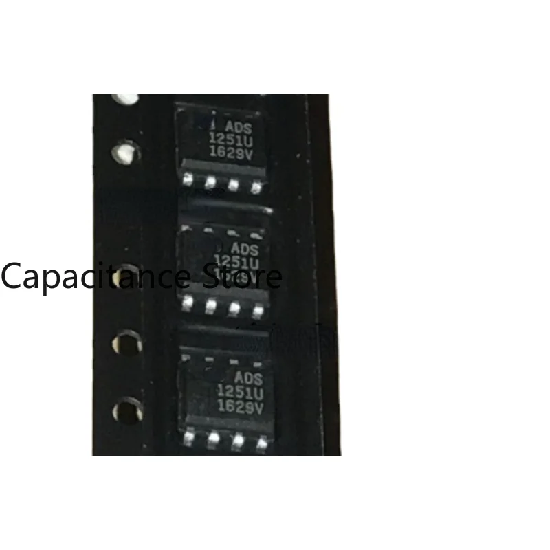 5PCS New ADS1251 ADS1251U SOP8 24 Bit 20kHz Low-power Analog-to-digital Converter Chip