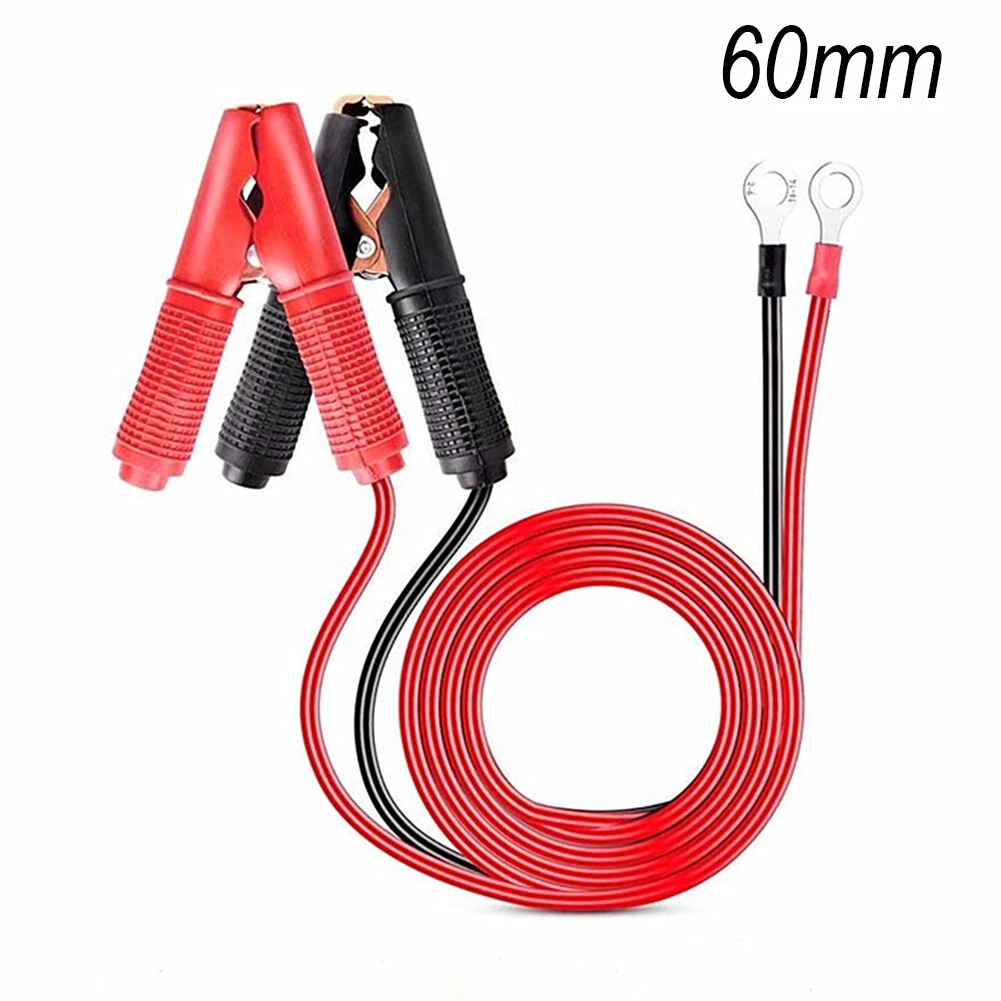 Powerful Connection Solution 30A Fuse Battery Clamp Cable Compatible with For Cars and Motorcycles Using For Alligator Clips