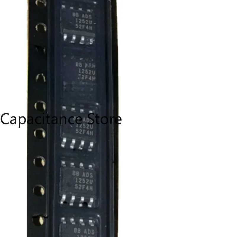 5PCS Imported Original ADS1252U ADS1252 Can Shoot Directly 24-bit New C Analog-to-digital Converter SOP-8 Package