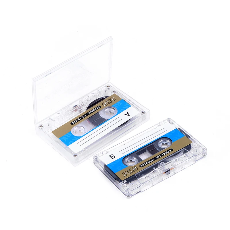 45/90 분 음성 음악 녹음 용 자기 오디오 테이프 녹음 표준 카세트 BKB 빈 테이프 플레이어 빈 테이프